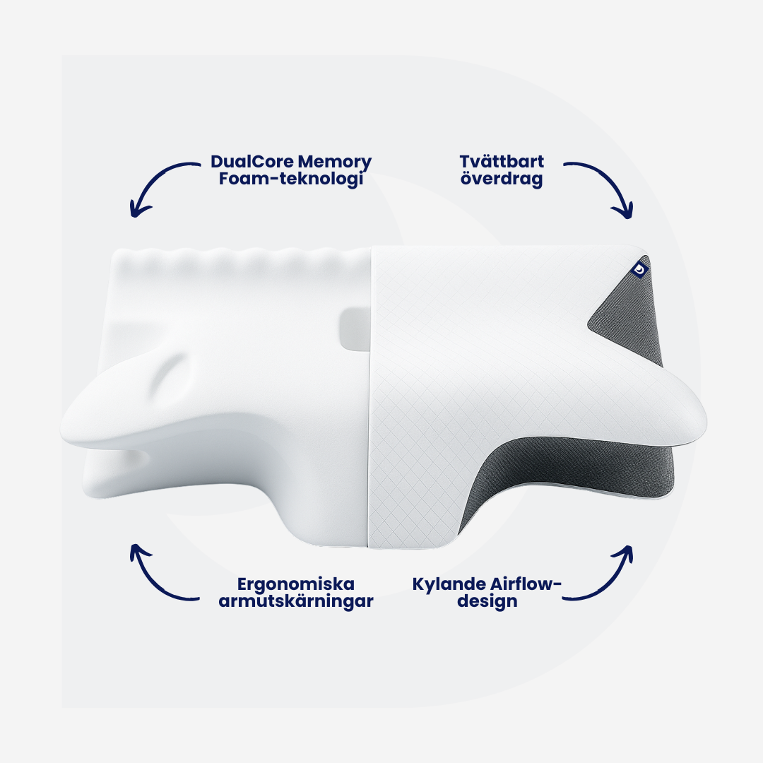 DreamSleepz Ergonomisk Nackkudde – För Smärtfria, Utvilade Morgnar