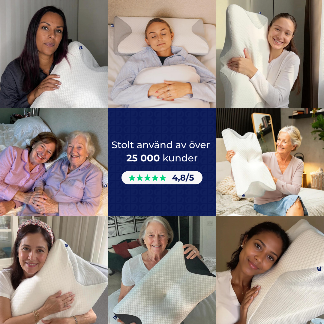 DreamSleepz Ergonomisk Nackkudde – För Smärtfria, Utvilade Morgnar
